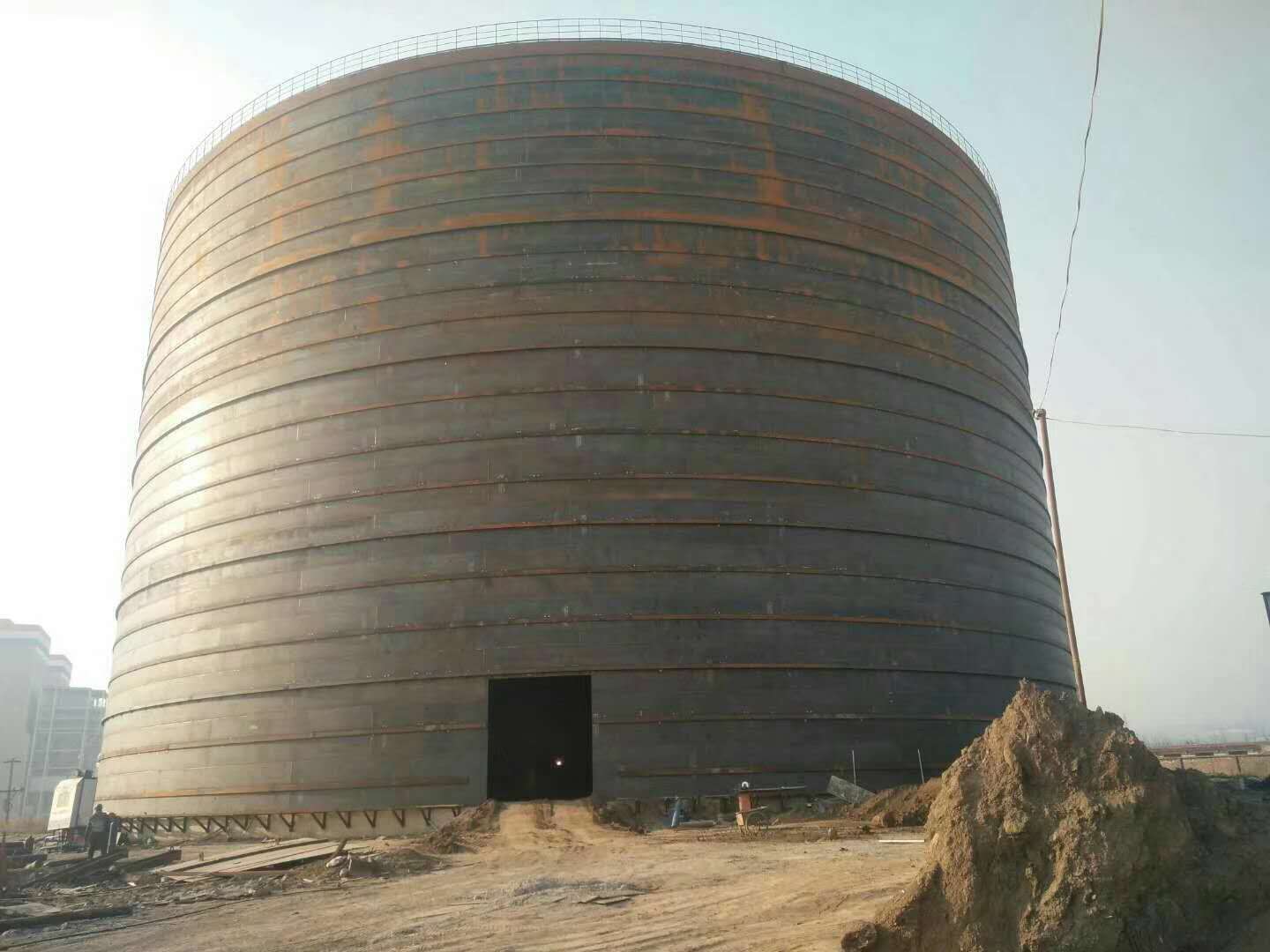 江达承建大型钢板库的好处及原理